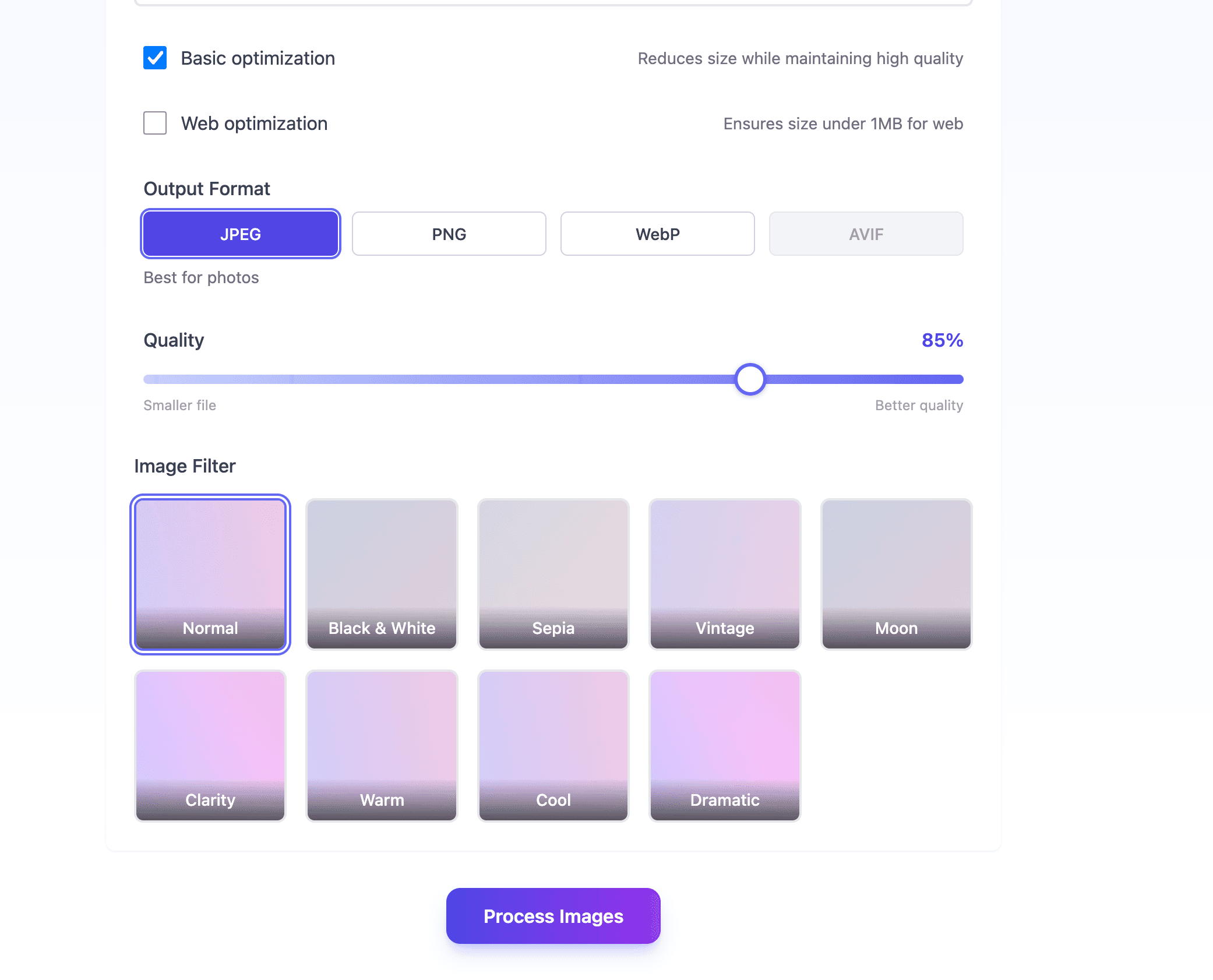  Image Resizer - Преоразмерете, компресирайте и подобрете изображенията си за секунди 